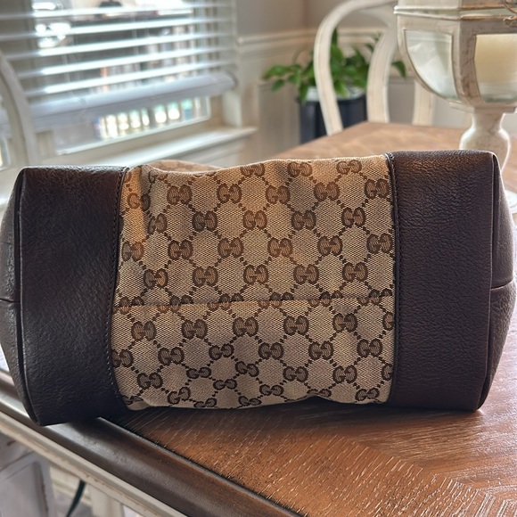 Gucci GG monogram canvas tote bag with COA - Picture 16 of 17